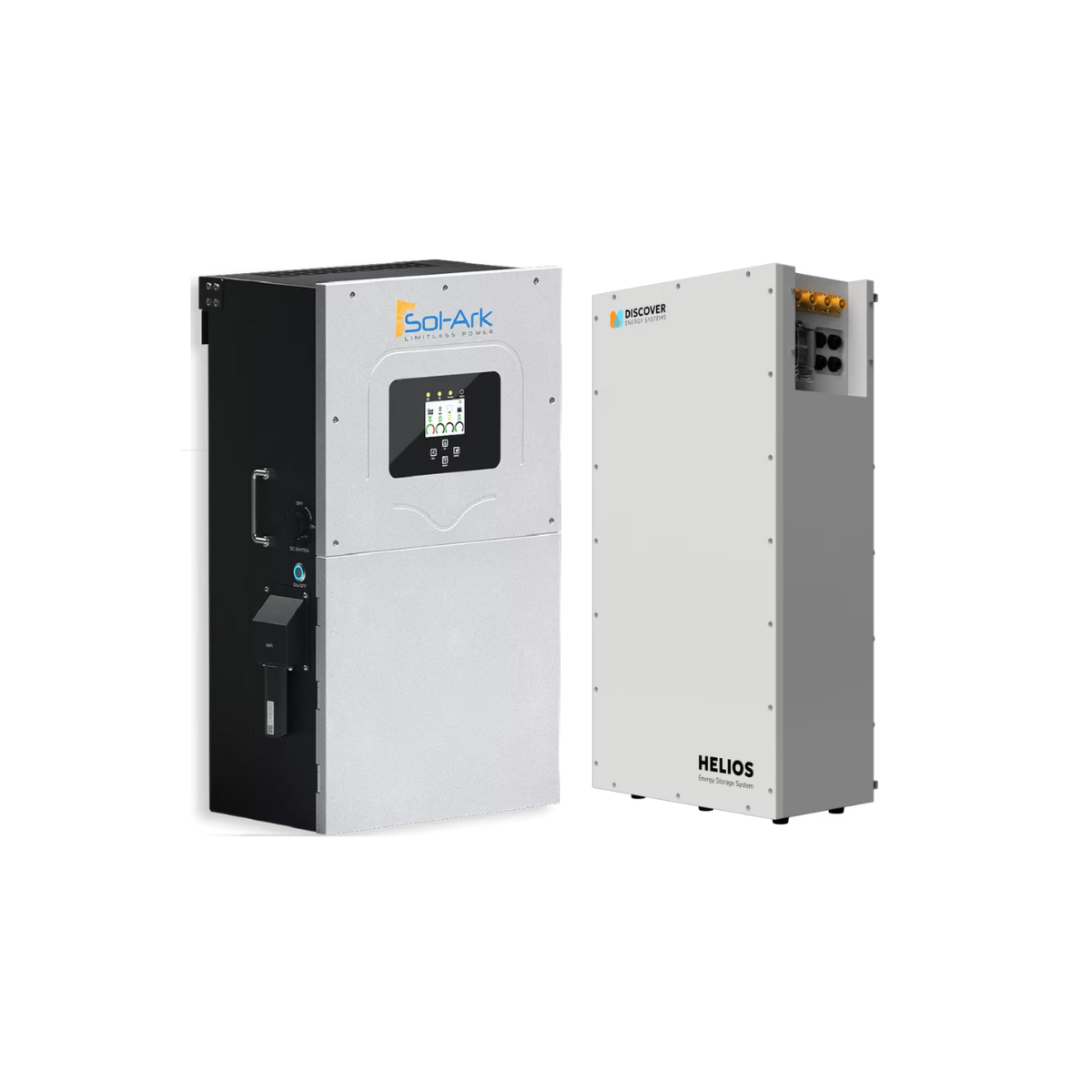 Sol-Ark 15K-2P & Discover Helios 16kWh bundle