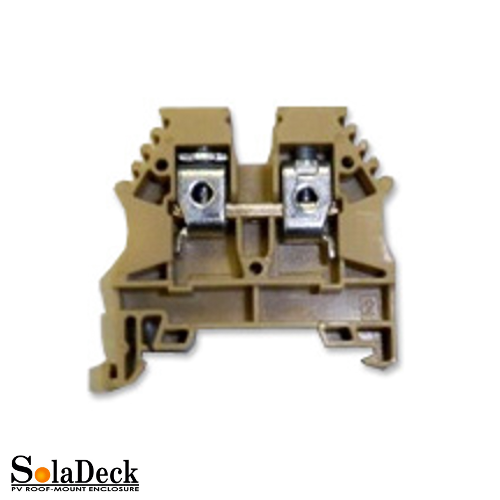 SOLADECK DC Pass Thru Terminal Kit for up to 5 strings