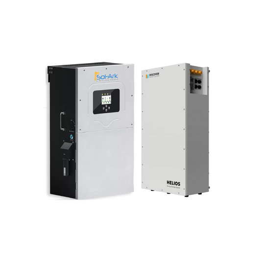 Sol-Ark 15K-2P & Discover Helios 16kWh bundle