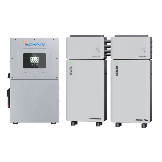Sol-Ark 15k Bundle with Renon Xcellent Plus 32kWh