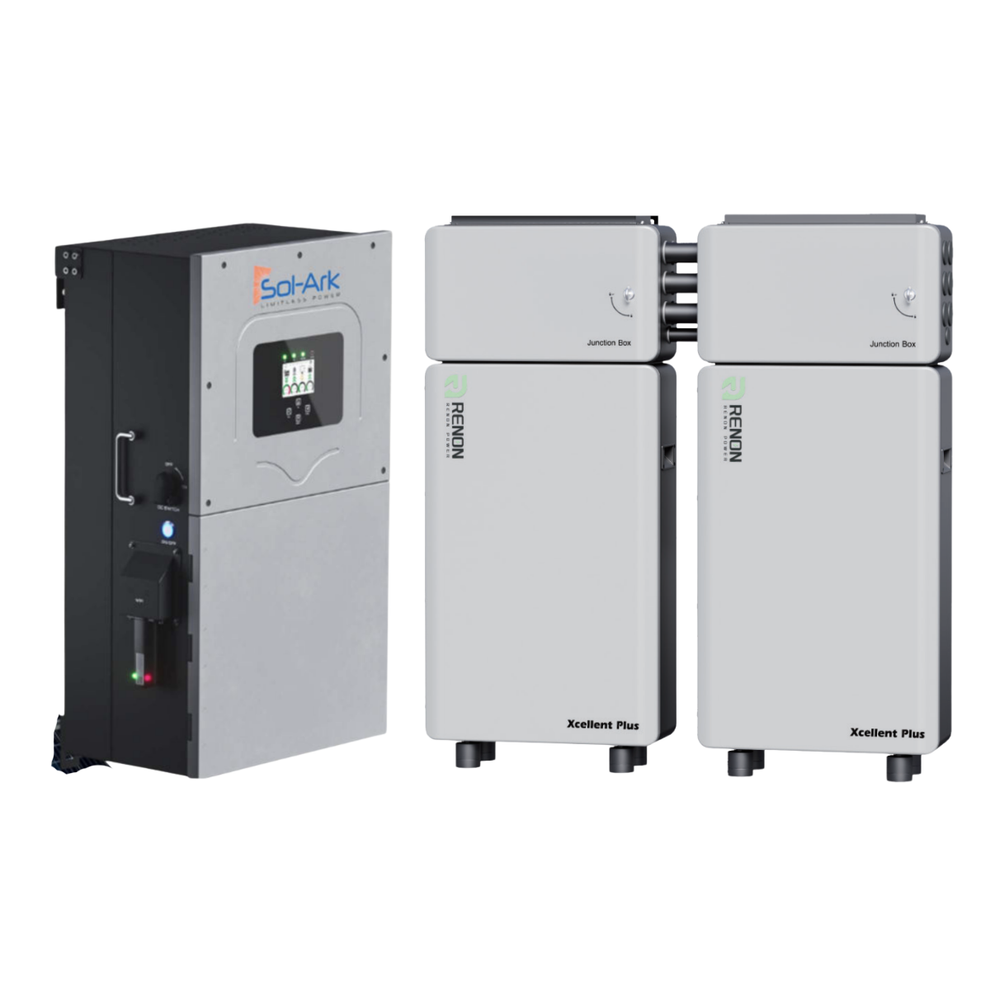 Sol-Ark 18k Bundle with Renon Xcellent Plus 32kWh | RENVU