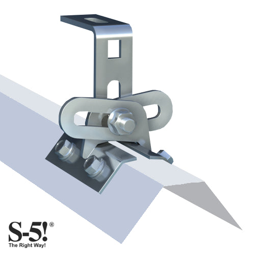 S-5! ProteaBracket Clamp for metal trapezoidal rib