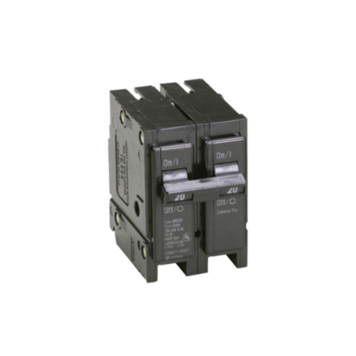 EATON BR Type PlugOn Breaker 20A 120/240VAC 2-Pole