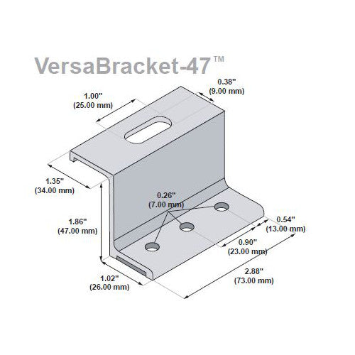 S-5! VersaBracket-47, for Metal Roofing