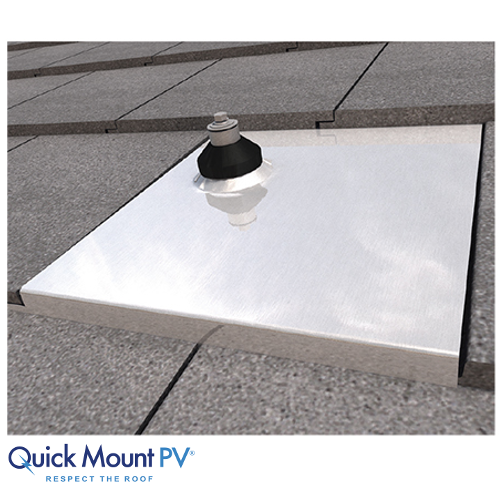 QUICKMOUNT Tile Replacement Mount Flat-tile flashing