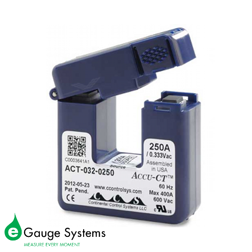 EGAUGE Accu-CT C0.6 (1.25”) 250A Revenue Grade CT