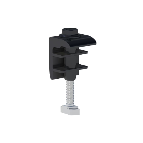 IronRidge UFO End Fastening Object Black End Clamp 30-40mm