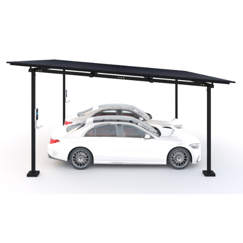 BLIKIR RCP-2 2-Car Carport/Canopy Metal Structure and Racking Base
