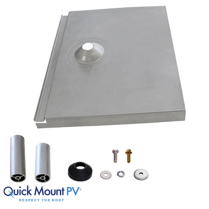 QUICKMOUNT Tile Replacement Mount Flat-tile flashing