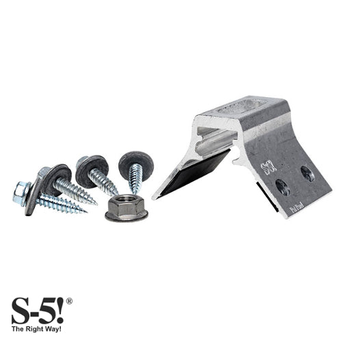 S-5! RibBracket for R-Panel metal roof