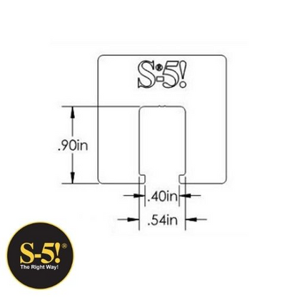 S-5! S-5-U Mini Clamp for Standing Seam Metal Roof