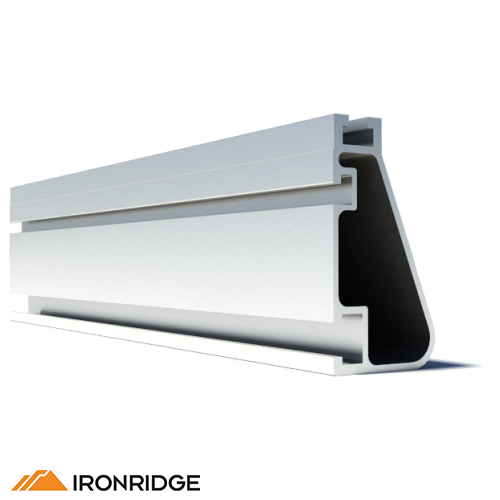 IronRidge XR1000 Rail 168 inch (14 Feet) Clear Anodized