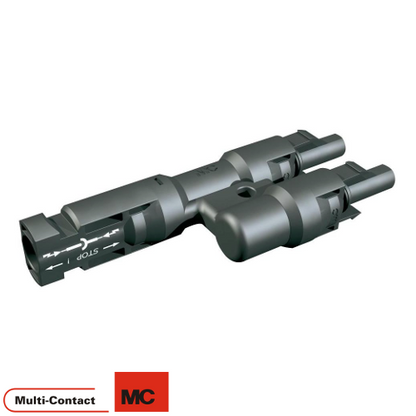 MULTI-CONTACT MC4 Branch Connector (-) 2x FEMALE 1x MALE