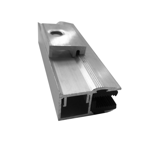 Universal Laminate End Clamp for frame-less modules Qt.1