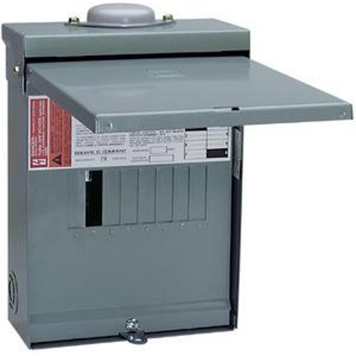 SQUARE-D QO Load Center 6/12 100A 120/240VAC NEMA 3R