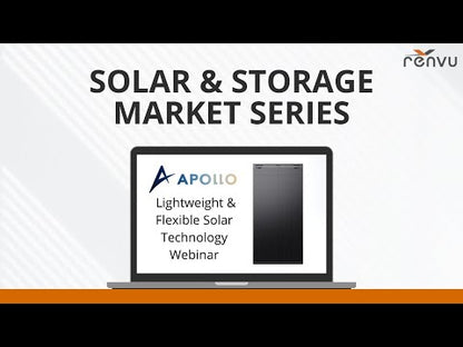 Apollo Panda 310W 72-Cell Flexible Frameless Solar Panel