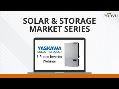 Yaskawa Solectria 50kW 480VAC 3-Phase String Inverter