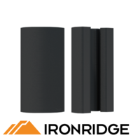 IronRidge UFO Stopper Sleeve for End Clamp BLACK 33mm Qty1