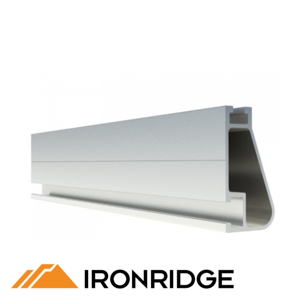 IronRidge XR1000 Rail 168 inch (14 Feet) Clear Anodized