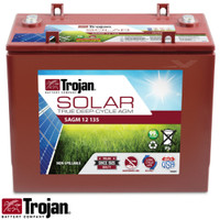 TROJAN Solar AGM SAGM 12V 205Ah at 20 Hr Deep Cycle Battery
