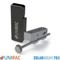 Unirac SolarMount PRO SERIES Universal End Clamp w/ End Cap